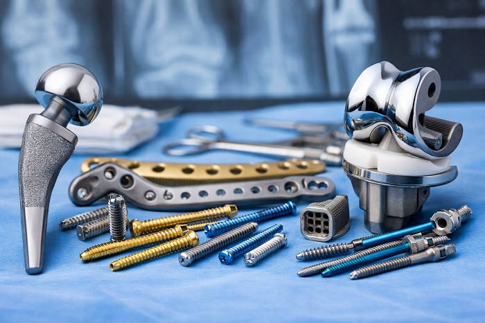Orthopaedic dynamic compression bone plate, product reference photograph